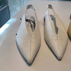 Selling both pairs of flat shoes never worn!!!